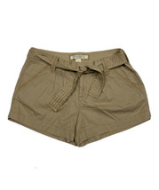 Old Navy Women Size 8 (Measure 32x3) Beige Casual Outdoor Shorts Belted - £4.97 GBP