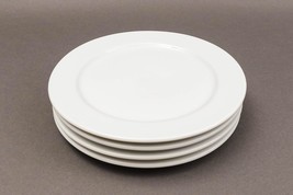 Thomas Rosenthal Germany TC 100 White 7 1/2&quot; Salad Plates Set Of 4 - £158.97 GBP