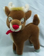 VINTAGE Applause RUDOLPH THE RED NOSED REINDEER 11&quot; PLUSH STUFFED ANIMAL... - £19.60 GBP