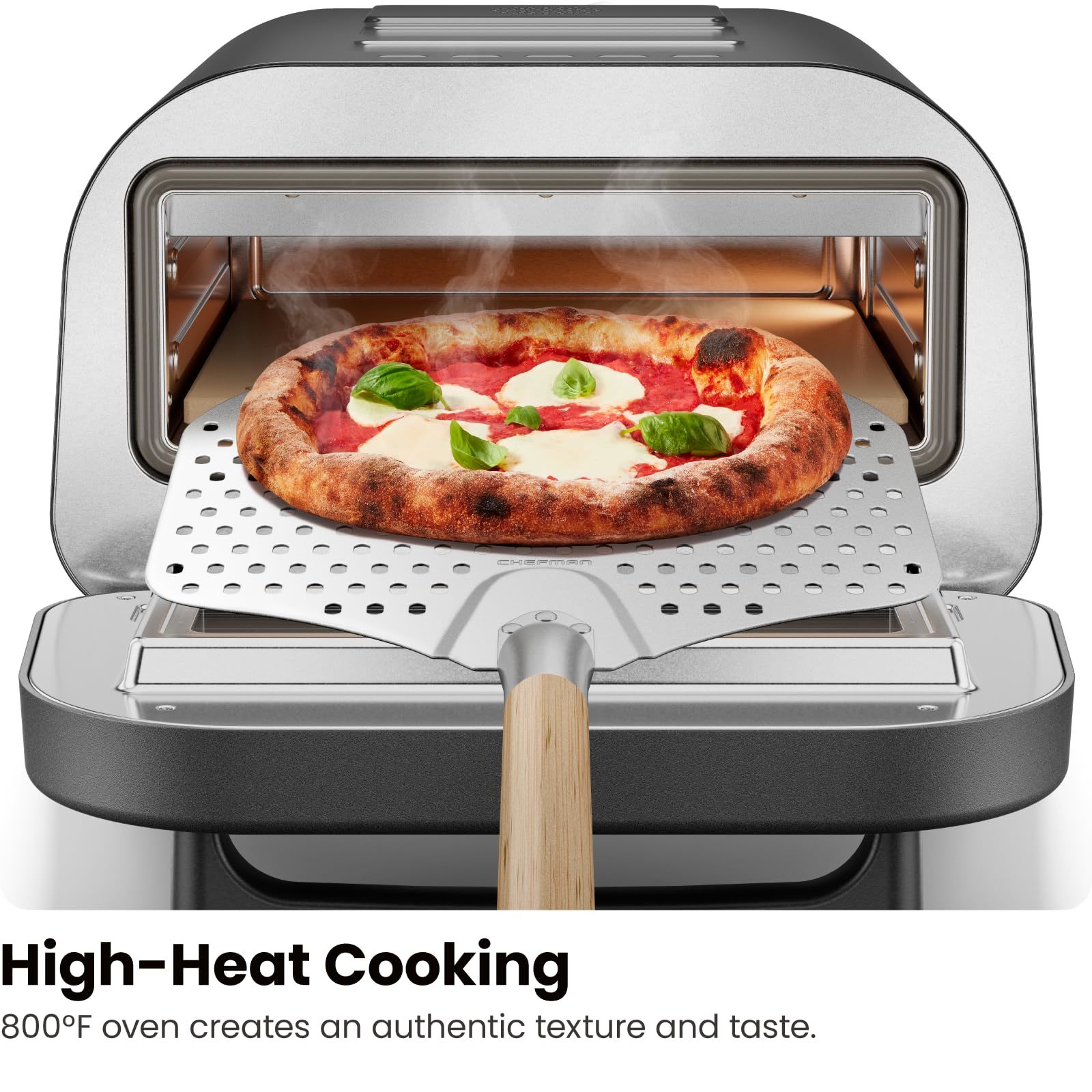Pizza Oven - Makes 12 Inch Pizzas in Minutes Heats up to 800°F... Item image 4