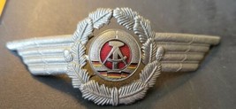 Nva Ddr East German Lsk Air Force Officers Cap Badge - £15.12 GBP