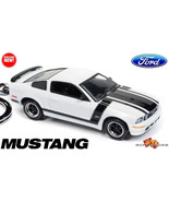   RARE KEYCHAIN WHITE FORD MUSTANG GT BOSS CUSTOM Ltd Ed. GREAT GIFT - $58.98