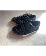 George Boys Hook And Loop Closure Flat Bottom Shoes Size 7 New - $7.92