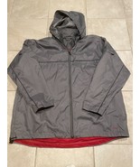Vintage 00s Y2K Nike Gray Tag Full Zip Windbreaker Jacket Men’s Size 2XL - €29,20 EUR