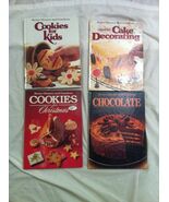 HARD BACK BETTER HOME &amp; GARDENS COOK BOOKS BUNDLE QTY 4 THEME BAKING - €13,69 EUR