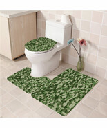 3Pcs/set Army Camuflage Bathroom Toilet Mat Set Anti Slip Bath Mat decor... - $617.91 MXN+
