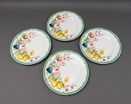 Villeroy &amp; Boch Germany French Garden Arles 8&quot; Salad Plates Set Of 4 - £119.89 GBP
