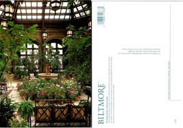 North Carolina Asheville Biltmore House Winter Garden Vanderbilt VTG Postcard - £7.39 GBP