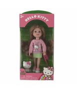 2010 TY Li&#39;l Ones Spring Hello Kitty with Girl Doll 4&quot; Collectible Comb ... - $38.08