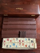 Premium Rummikub Tile Board Game Latching Carrying Case Tournament - $29.69