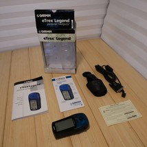 Garmin eTrex Legend Handheld Personal GPS LCD Display (Blue) - £55.84 GBP