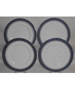 Set (4) Royal Doulton SHERBROOKE PATTERN Bone China SALAD PLATES Made in... - $2,182.79 MXN