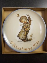 HUMMEL 1971 CHRISTMAS PLATE, LIMITED EDITION, FIRST EDITION, MADE IN GER... - $15.68