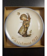 HUMMEL 1971 CHRISTMAS PLATE, LIMITED EDITION, FIRST EDITION, MADE IN GER... - £12.33 GBP