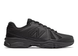 New Balance 519 Athletic Sneakers Shoes Black MX519AB2 Mens Size 7.5 Wide 4E - £41.08 GBP