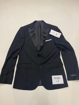 BURTON MENSWEAR Slim Fit Dinner Jacket in Black  Chest 42 (exp104) - $31.19
