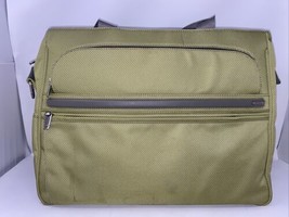 Tumi Green Ballistic Nylon Compact Tote 18” Carry On Weekender Bag 26189LM - $200.00