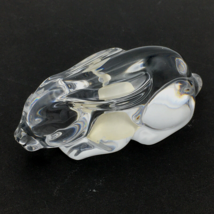 PRINCESS HOUSE glass rabbit paperweight - vintage lead crystal bunny W G... - $14.00