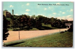 Main Driveway Eden Park Cincinnati Ohio OH UNP Unused DB Postcard V19 - £2.33 GBP