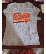Go Cowboys Oklahoma State University Women&#39;s Size Medium T-Shirt - £11.36 GBP