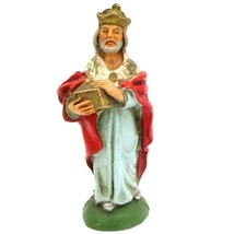 Vintage Possible Fontanini Italy Resin Nativity Wiseman Standing W/ Crow... - $185.83 MXN