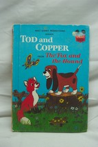 VINTAGE Walt Disney The Fox and the Hound Wonderful World Of Reading BOOK - £11.87 GBP