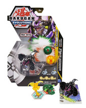 Bakugan Evolutions Platinum Series Black Warrior Whale Nano + Fury &amp; Sledge NIP - £12.64 GBP