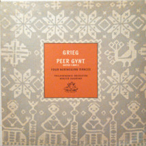 Vtg Peer Gynt Vinyl Lp Record Album Edvard Grieg Walter Susskind Norwegian Dance - £38.92 GBP