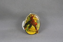 Spider-Man Pin - Graphic Pin with LEDS - Celluloid Pin  - £18.87 GBP