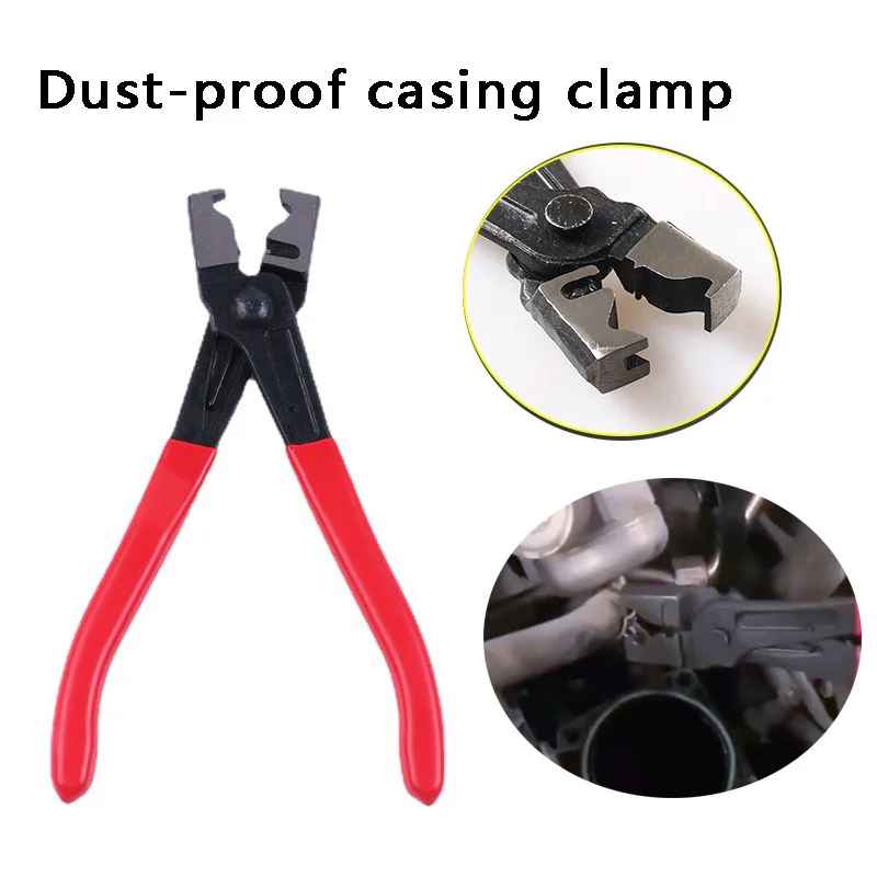 Professional Auto Car Water Oil Pipe Hose Flat Band Ring Clamp Plier Veh... - £10.96 GBP+