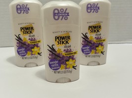 Power Stick Lavender Vanilla Deodorant 0% Aluminum Odor Protection 2.5oz - 3X - £6.63 GBP