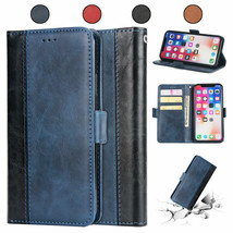 For I Phone 12 11 Pro Max Xs Xr X 8 7 6 SE2 Wallet Leather Magnetic Flip Case - £36.37 GBP