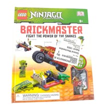 LEGO Ninjago Brickmaster Fight the Power of the Snakes Book &amp; Bricks Sealed New - £15.46 GBP