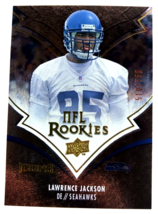 Lawrence Jackson 2008 Upper Deck Icons Nfl Rookies 510/750 #163 Rookie Rc - £1.86 GBP