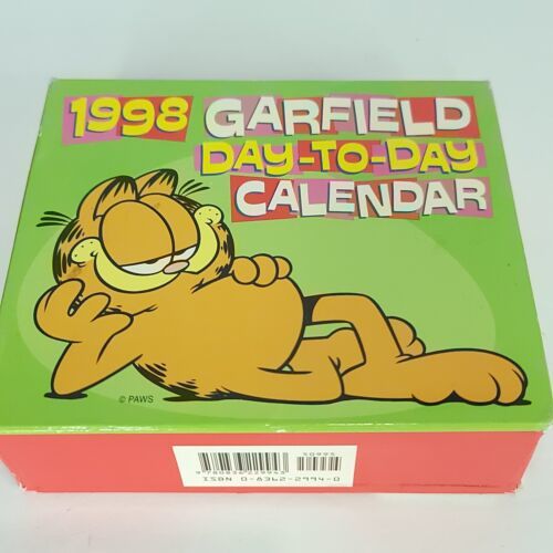 Garfield Day-to-day Calendar 1998 Daily Comic 20 Years Of Garfield The C... - $21.77