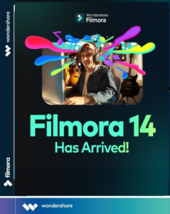 WonderShare Filmora 14 DVD  Lifetime Version - $75.95