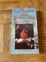 Let Heaven And Nature Sing VHS - £39.66 GBP