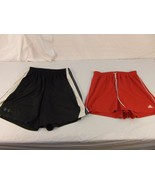 Adult Men&#39;s Adidas Red White Shorts &amp; Under Armour Black White Shorts 31063 - $302.88 MXN