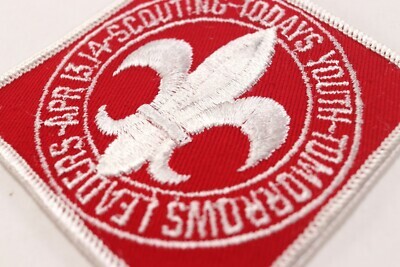 Vtg White April 13-14th Scouting Today's Youth Boy Scouts of America BSA Patch! Item image 2