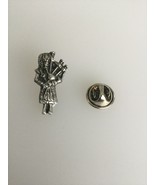 Scottish Piper Pewter Lapel Pin Badge Handmade In UK - $139.93 MXN
