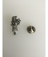 Scottish Piper Pewter Lapel Pin Badge Handmade In UK - £5.86 GBP