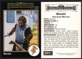 1991 TSR AD&amp;D Gold Border RPG Fantasy Art Card #371 Dungeons &amp; Dragons ~ Warrior - $6.92