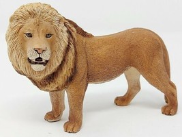 Schleich 14373 Lion Male Figure 2008 Retired Animal Wild Life Feline Cat Mane - £6.19 GBP