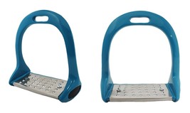 Horse Saddle Stirrups Lightweight Aluminum Casting English Riding Fillis - $24.74