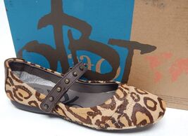 OTBT Gamine Size US 6 M Women&#39;s Leather Strap Ballet Flats Mary Jane Sho... - $40.16 CAD