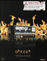 Orange Dark Terror Guitar Amp Head advertisement 2011 amplifier ad print - £3.32 GBP
