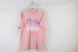 Vtg 80s Streetwear Mens XL Distressed Thin Florida Spell Out T-Shirt Pink USA - £27.22 GBP