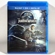 Jurassic World (Blu-ray/DVD, 2015, Widescreen, Inc Digital Copy)   Chris Pratt - £7.40 GBP