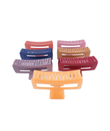 Collection 5 Claw Hair Clips Cool Colors New Hollywood Los Angeles - €8,67 EUR