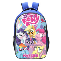 WM My Little Pony Backpack Daypack Schoolbag Bookbag Blue Type C - £19.13 GBP